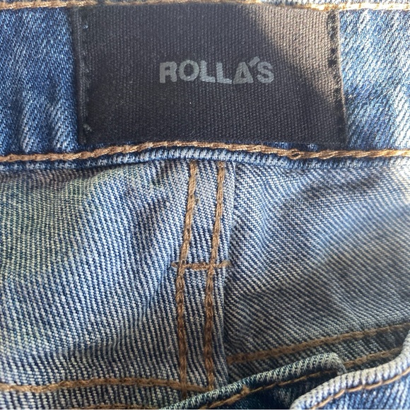 Rollas Relaxo Relaxed Fit Straight Leg Jeans - 33 - Picture 14 of 16